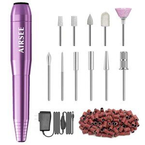 Portable Electric Nail Drill Professional Efile Nail Drill Kit for Acrylic